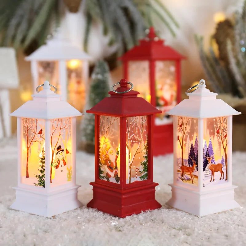 Cabine de Natal Iluminada – Luminária Decorativa